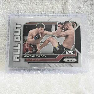 3/$25 Mint 2023 Panini Prizm Movsar Evloev All Out UFC Card 8!!